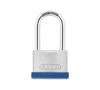 ABUS 80880 Lucchetto Rock™ Con Catenaccio Lungo 5 Chiavi 40mm Argento