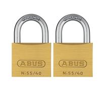 Abus Meccanico 55/40Mm Lucchetti In Ottone Confezione Doppia Abus5540Tc