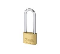 ABUS 04762 Catenaccio In Ottone 55/40mm Con Gancio Lungo 63mm