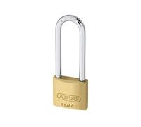 ABUS 04762 Catenaccio In Ottone 55/40mm Con Gancio Lungo 63mm