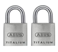 Abus Meccanico 64TI/20Mm Titalium™ Lucchetto Confezione Doppia ABU64TI20TC