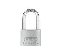 Abus Meccanico 64TI/40mm Titanio™ Lucchetto 40mm Lungo Chiave Uguale KA641