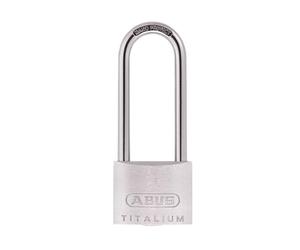 Abus Meccanico 64TI/50mm Titalium™ Lucchetto 80mm Lungo Lucchetto Chiave Uguale