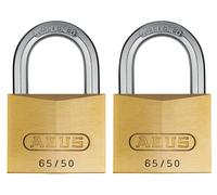 Abus Meccanico 65/50Mm Lucchetto In Ottone Confezione Doppia Cardata Abus6550Tc
