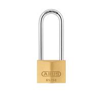 Abus Meccanico 65/50mm Ottone Lucchetto 80mm Lungo Chiave Uguale 6504 ABUKA1