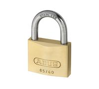 Abus Meccanico 65IB/40mm Ottone Lucchetto Acciaio Inox Lucchetto Chiave Uguale