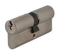 Abus Meccanico E60NP Euro Doppio Cilindro Nickel Perla 35mm/35mm Scatola ABUE60N