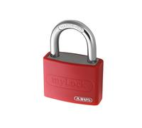Abus Meccanico T65AL/40mm My Blocco Alluminio Lucchetto Red Chiave Uguale 6401