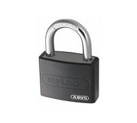 Abus Meccanico T65AL/40Mm My Lock Lucchetto In Alluminio Nero ABU65AL40BLA