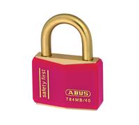 Abus Meccanico T84MB/40mm Rosso Inossidabili Lucchetto Chiave Uguale 8404