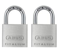 ABUS Mechanical - 64TI / 30mm Twin Pack Cardati con lucchetto TITALIUM ™