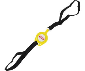 ABUS Memo Roll Up Cable Cavo promemoria, nero-giallo per maschi