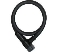 Abus Microflex 6615K, blocco del cavo 85 cm male Nero