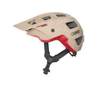 ABUS MoDrop Casco MTB, casco da bicicletta robusto con buona ventilazione per mountain bike, vestibilità personalizzata, per donna e uomo Beige (dusky camel) L (57-61 cm )