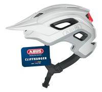 Casco Ciclismo MTB Abus Cliffhanger Shiny White Taglia:M