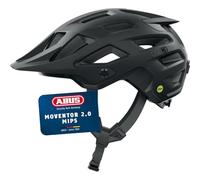 ABUS MTB Moventor 2.0 MIPS - casco da bici per percorsi impegnativi con protezione dagli impatti e ampie aperture di ventilazione uomo donna