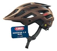 ABUS Casco MTB Moventor 2.0 MIPS - da bici con protezione dagli impatti per l'off-road all-mountain, unisex Rame opaco, M
