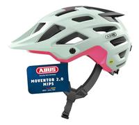 Casco Ciclismo MTB Abus Moventor 2.0 MIPS Iced Mint Taglia:L
