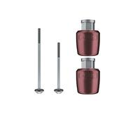ABUS NUTFIX M5 AXLE 120/150 SERRATURA COMPONENTE: ROSSO Colore - ROSSO
