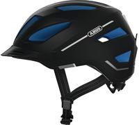 ABUS Pedelec 2.0 Casco da città - Casco per bici elettrica con fanale posteriore per il traffico cittadino - Per uomini e donne - Nero, taglia S