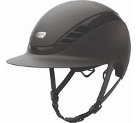 ABUS Pikeur AirLuxe Pure Long Visor Riding Helmet, Black - M