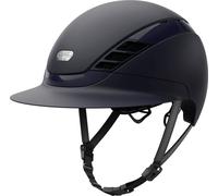 ABUS Pikeur AirLuxe Pure Long Visor Riding Helmet, Midnight Blue - M