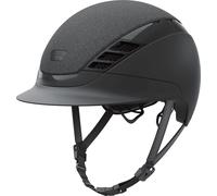 ABUS Pikeur AirLuxe Supreme Glam Riding Helmet, Black - S