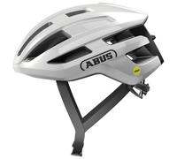 Casco da bicicletta ABUS PowerDome MIPS shine bianco (57-61 cm (L))