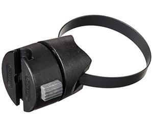 ABUS QuickSnap RBU holder - Supporto per lucchetti da bicicletta per il trasporto sicuro di lucchetti a cavo, nero