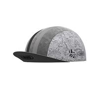 ABUS Race Cap - cappellino da ciclista alla moda con fascia antisudore - protezione sole, insetti e sudore - adatto sotto il casco per bici da corsa - per uomo/donna - bianco, taglia S