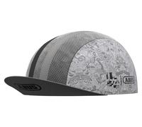 ABUS Race Cap - cappellino da ciclista alla moda con fascia antisudore - protezione sole, insetti e sudore - adatto sotto il casco per bici da corsa - per uomo/donna - bianco, taglia M/L