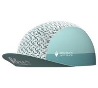 ABUS Race Cap - cappellino da ciclista alla moda con fascia antisudore - protezione sole, insetti e sudore - adatto sotto il casco per bici da corsa - per uomo/donna - blu, taglia M/L