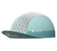 ABUS Race Cap - cappellino da ciclista alla moda con fascia antisudore - protezione sole, insetti e sudore - adatto sotto il casco per bici da corsa - per uomo/donna - blu, taglia M/L