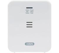 ABUS COWM370 - Rilevatore di monossido di carbonio con sensore di 7 anni, allarme forte da 85 dB, pulsante di prova e durata della batteria di 3 anni, colore bianco