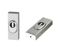 ABUS Rosetta di Sicurezza RSZS316 Anti Perforazione - Cilindro Profilato | Per cilindri a pressione 8-15 mm, adatta a porte in metallo, alluminio e PVC, con recupero del cilindro incluso