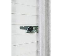 Abus Rs97 Blocco per Tapparelle, Sistema Antieffrazione e Anti-Sollevamento per persiane, Montaggio Senza Foratura e Viti, Livello di Sicurezza: 2, 33689, 2 Set