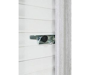 Abus Rs97 Blocco per Tapparelle, Sistema Antieffrazione e Anti-Sollevamento per persiane, Montaggio Senza Foratura e Viti, Livello di Sicurezza: 2, 33689, 2 Set