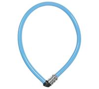 ABUS Serratura a cavo 3406C - serratura a combinazione - cavo in acciaio lungo 55 mm con rivestimento in plastica - livello di sicurezza 1