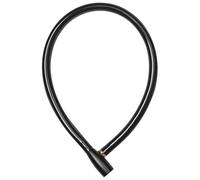 ABUS Blocca cavo 3406K - Cavo in acciaio lungo 55 mm con rivestimento plastica bicicletta livello di sicurezza 1 Nero