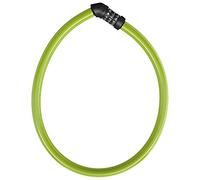 ABUS 4408C Lucchetto a Cavo - Lucchetto a Combinazione - Cavo in Acciaio con Rivestimento in Plastica - Livello di Sicurezza ABUS 2 - Colore Nero