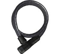 Abus Microflex 6615K/120/15 SCMU Black Cavo d'acciaio-Serratura