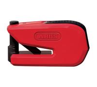 ABUS Serratura a Disco Freno 8078 Detecto RD Sra SmartX 2.0 - Serratura Intelligente per Moto - Apertura Tramite Smartphone - Allarme 100 Db Livello di Sicurezza 18 - Rosso