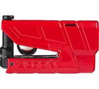 ABUS Serratura a disco freno GRANIT Detecto XPlus 8077 - Serratura per moto con allarme e cilindro XPlus - Livello di sicurezza 18 - Giallo