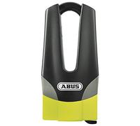 ABUS Serratura a disco freno Granit Quick 37/60 Maxi + Mini - serratura per moto con livello di sicurezza 15 - grillo spesso 11 mm - altezza grillo 50 mm, giallo