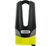 ABUS Serratura a disco freno Granit Quick 37/60 Maxi + Mini - serratura per moto con livello di sicurezza 15 - grillo spesso 11 mm - altezza grillo 70 mm, giallo
