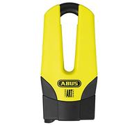 ABUS Serratura a disco freno Granit Quick 37/60 Maxi + Mini - serratura per moto con livello di sicurezza 15 - grillo spesso 13 mm - altezza grillo 50 mm, giallo