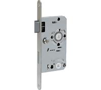 ABUS - Serratura a mortasa per porte WC ES WC L S 55 78 20-61770 argento