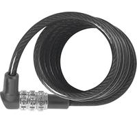 ABUS Serratura a spirale 3506C - combinazione flessibile di 6 mm spessore Livello sicurezza 1 120 cm Nero