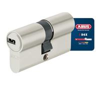 ABUS - Serratura cilindrica "D6XNP", con scheda magnetica e 5 chiavi, argento, 49467