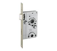 ABUS - Serratura da infilare per porte WC ES WC L S 55 78 24-61767, argento